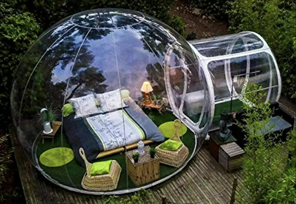 pop up transparent tent