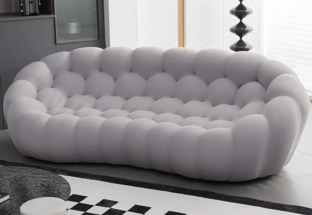 green bubble sofa